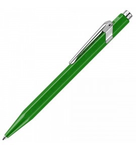 Caneta Caran d'Ache Esferográfica Popline 849 Metal Verde