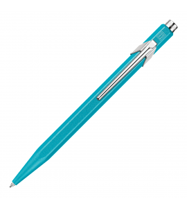 Caneta Esferográfica Caran d'Ache 849 Colormat-X Turquese