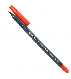 Caneta Caran d'Ache Fibralo Brush Aquarelável Marrom