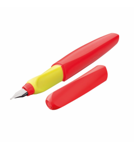 Caneta Tinteiro Pelikan Twist Neon Coral