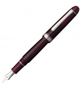 Caneta Tinteiro Platinum Century 3776 Bourgogne Pena de Ouro 14K Média 