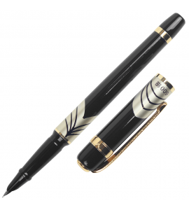 Caneta Tinteiro Yiren Gold Style Pena Fina 600 