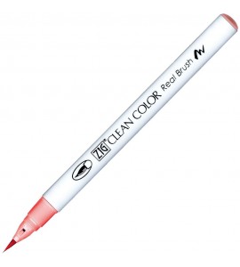Caneta Zig Clean Color Real Brush Kuretake 216 Bright Flamingo