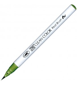 Caneta Zig Clean Color Real Brush Kuretake 411 Cactos Green