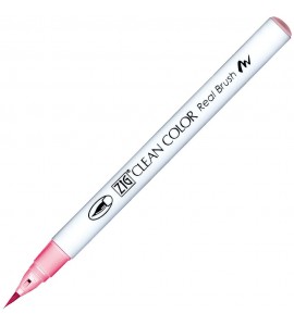 Caneta Zig Clean Color Real Brush Kuretake 214 Cyclamem Pink