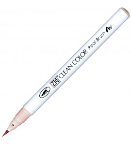 Caneta Zig Clean Color Real Brush Kuretake 217 Grayish Pink 