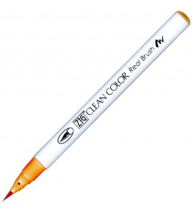 Caneta Zig Clean Color Real Brush Kuretake 701 Marigold