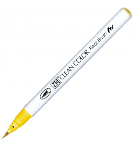 Caneta Zig Clean Color Real Brush Kuretake 502 Mimosa