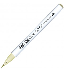 Caneta Zig Clean Color Real Brush Kuretake 506 Pale Lemon