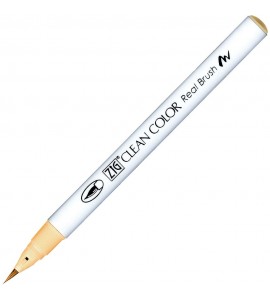Caneta Zig Clean Color Real Brush Kuretake 705 Peach Orange 