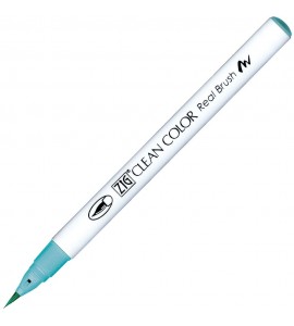 Caneta Zig Clean Color Real Brush Kuretake 416 Sea Green