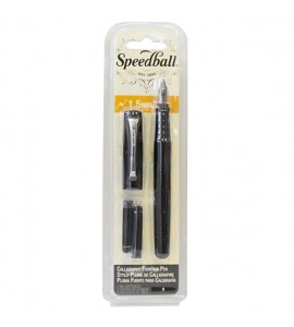 Caneta Tinteiro Luxo Speedball Para Caligrafia 1.5mm