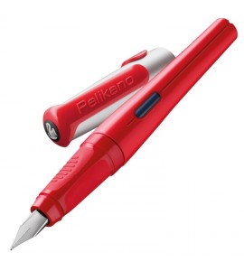 Caneta Tinteiro Pelikano Vermelha Pelikan