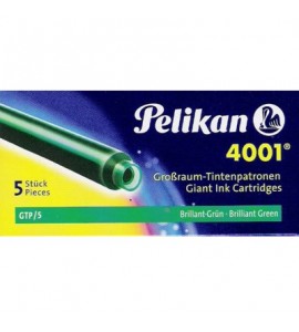 Cartucho Para Caneta Tinteiro Pelikan GTP/5 Verde