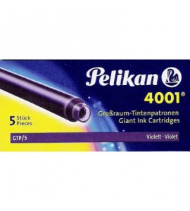 Cartucho Para Caneta Tinteiro Pelikan GTP/5 Violeta