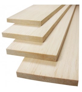 Chapa Balsa Equatoriana 02x100x930mm