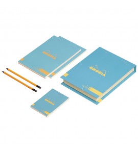 Conjunto The Essential Color Box Rhodia Turquoise