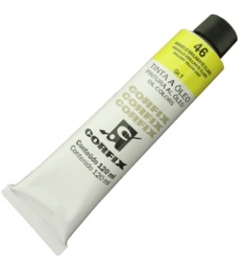 Tinta a Óleo Corfix 120ml 046 Amarelo Brilhante Claro G1
