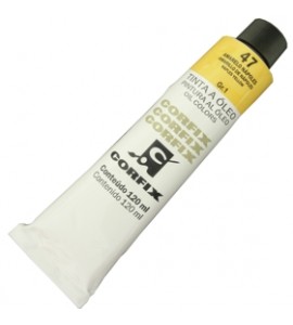 Tinta a Óleo Corfix 120ml 047 Amarelo Nápoles G1