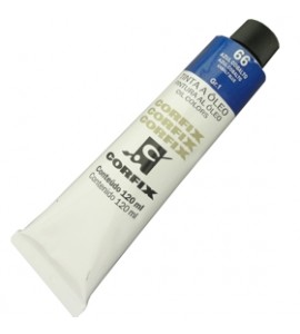 Tinta a Óleo Corfix 120ml 066 Azul Cobalto G1