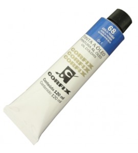 Tinta a Óleo Corfix 120ml 068 Azul Ultramar G1
