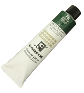 Tinta a Óleo Corfix 120ml 078 Verde Vessie G1