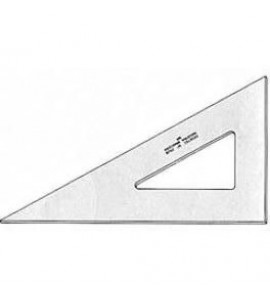 Esquadro para Desenho sem Graduação Acrílico 60° 50cm 2650