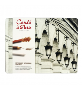 Estojo de Desenho Conté a Paris Sketching Pencils & Crayons