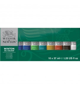 Kit Tinta Óleo Winsor & Newton Winton C/10 37ml 
