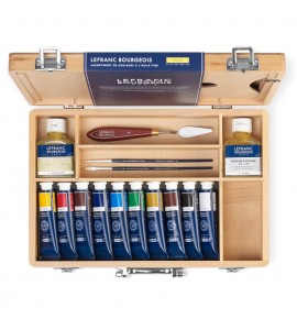 Estojo Tinta Óleo Lefranc & Bourgeois FINE Coffret