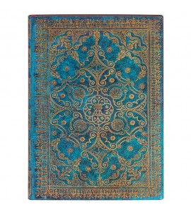 Paperblanks Equinoxe Azure Flexível Pautado Midi