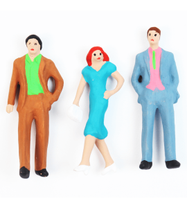 Figuras Para Maquetes 1/43 413 Minitec 03 Peças