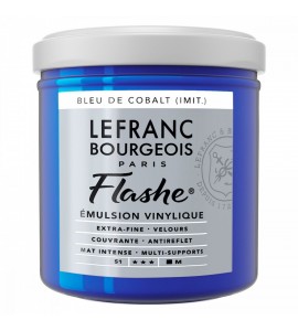 Tinta Flashe Cobalt Blue Hue 064 S1 Lefranc Bourgeois 125ml
