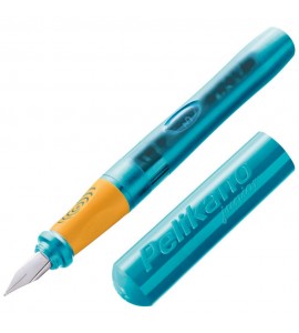 Caneta Tinteiro Pelikano Junior Turquoise P/ Destros