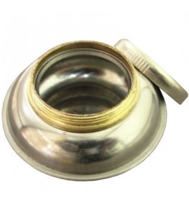Godê de Aço Inox Simples Tampa