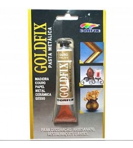Goldfix Pasta Metálica Corfix Ouro Rico 20ml