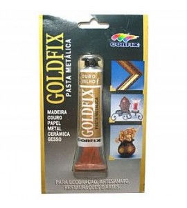 Goldfix Pasta Metálica Corfix Ouro Velho 20ml