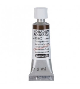 Aquarela Profissional Schmincke Horadam 5ml S1 669 Vandyke Brown