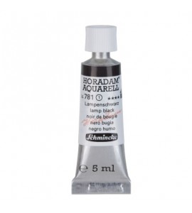 Aquarela Profissional Schmincke Horadam 5ml S1 781 Lamp Black