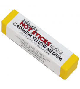 Bastão Encáustica Hot Sticks Cadmium Yellow Medium G4