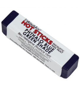 Bastão Encáustica Hot Sticks Phthalo Blue Green Shade G2