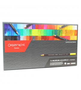 Lápis Aquarelável Caran d'Ache Museum 76 Cores