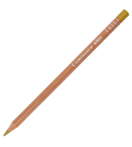 Lápis de Cor Luminance Caran d'Ache 025 Green Ochre