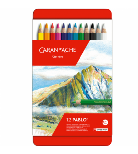 Lápis de Cor Pablo Caran d'Ache 12 Cores
