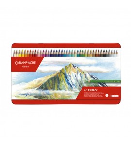 Lápis de Cor Pablo Caran d'Ache 40 Cores 