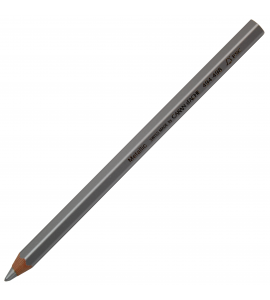 Lápis Jumbo Caran d'Ache Metálico Prata