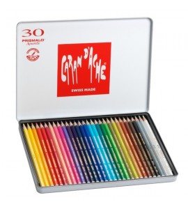 Lápis Caran D'Ache Prismalo Aquarelado 30 Cores
