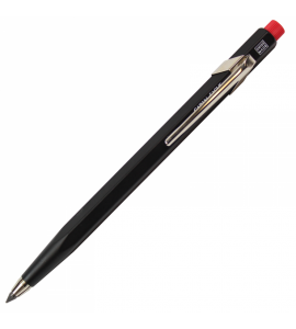 Lapiseira Caran d'Ache Preta Apontador Vermelho 3.0mm