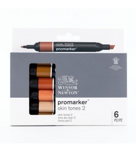 Marcador Promarker 06 Tons de Pele Winsor & Newton Set 2