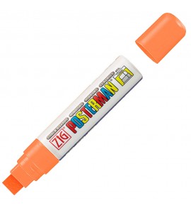 Marcador Zig Posterman Kuretake Fluorescent Orange PMA-120